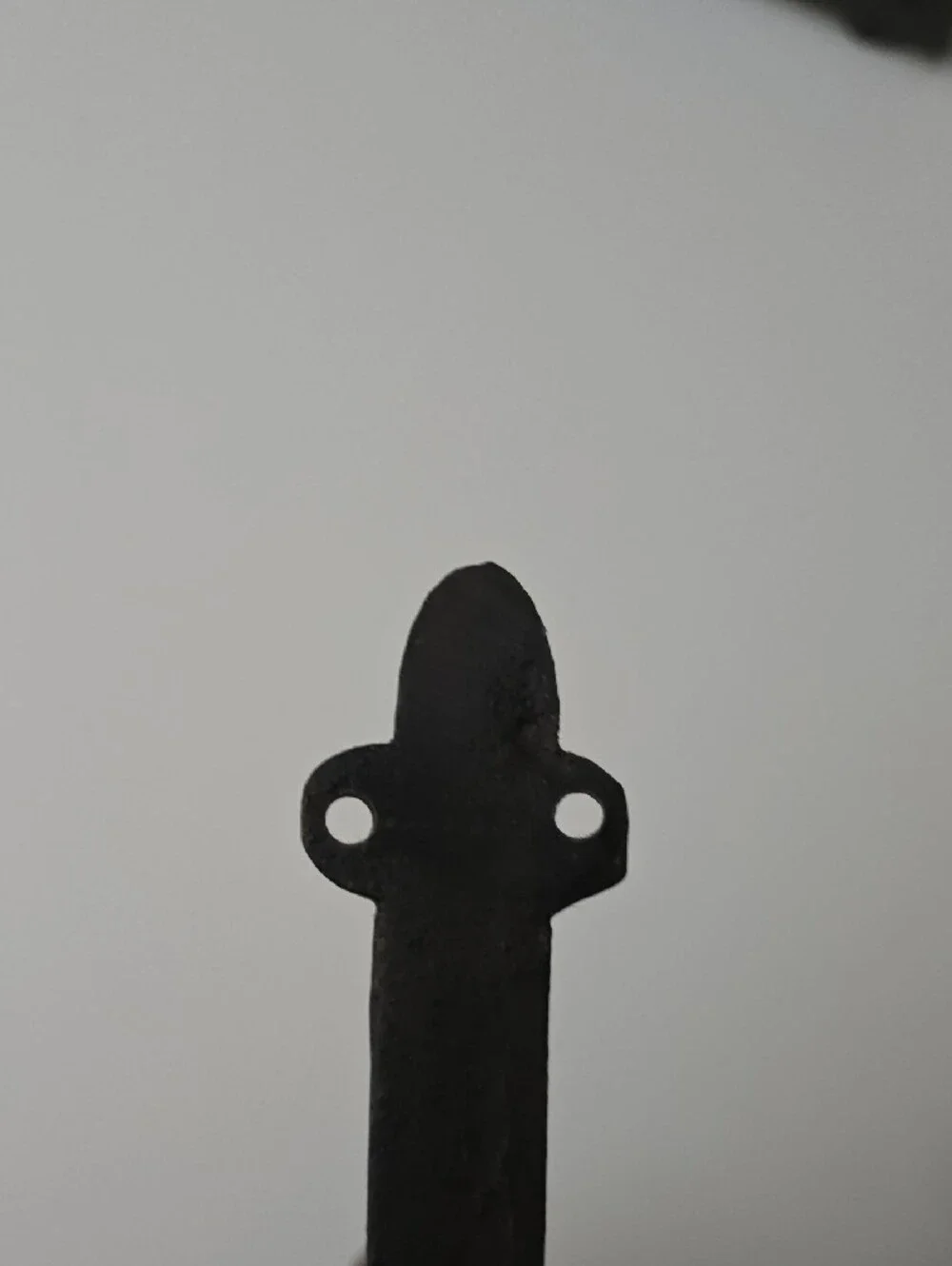 Ornate Cast Iron Wall Shelf Bracket - Black
